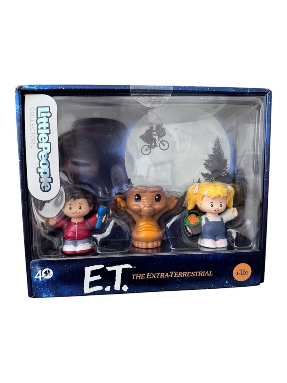 New! Fisher Price Little People E.T. Movie Collectible Figure Set